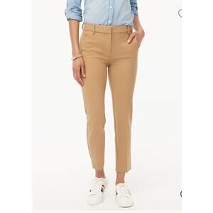 J Crew Factory NWT Ruby J5292 Stretch Cropped Flat Front Khaki Career Pant sz 22